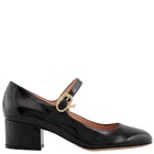 Gianvito Rossi Mary Ribbon Block Heel Pumps, Brand Size 35 ( US Size 5 )