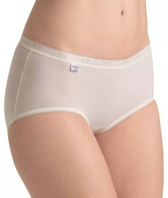 Sloggi Womens Basic+ Midi Knickers - Chrysanthemum Cream