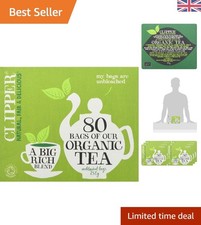 Smooth Full-Bodied Organic Tea - 480  Teabags 6 Packs, Your Daily Ritual 0.07 per strip