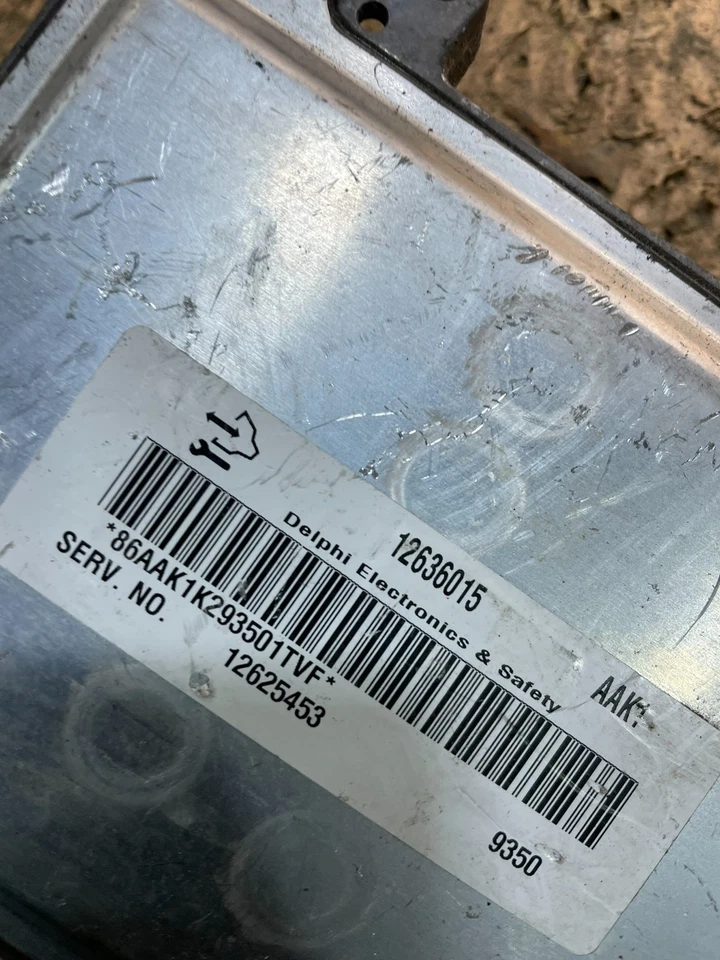 Chevrolet Colorado 2009 a 2012 motor caja cerebral ECU ECM OEM V2213 DG Foto 4 de 4