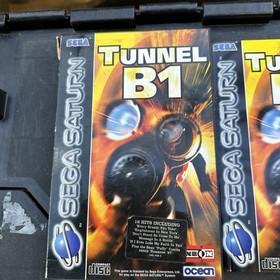 Tunnel B1 for U.K SEGA SATURN, Complete with Manual.