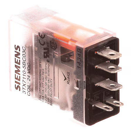 Siemens 3Tx71105bc03c Plug-In, Plug-In Relay, Square, 15 A, 5 Pins