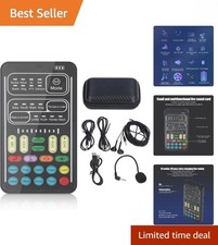 I9 Portable Voice Changer Kit - 8 Voices  LED Features for Fun Gatherings