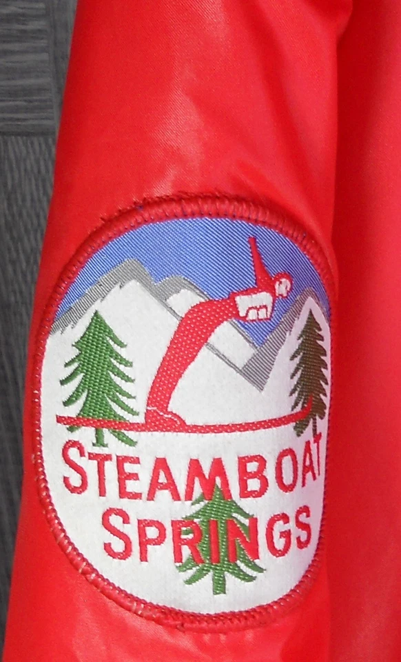 Chaqueta Parka Esquí Killington XL Rara De Colección Años 60-70 BLANCA CIERVO Roja Playboy Steamboat Foto 2 de 4