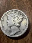 1939-D Mercury Dime -Actual Silver Coin Shown Very Good Shape Same Day Ship Free