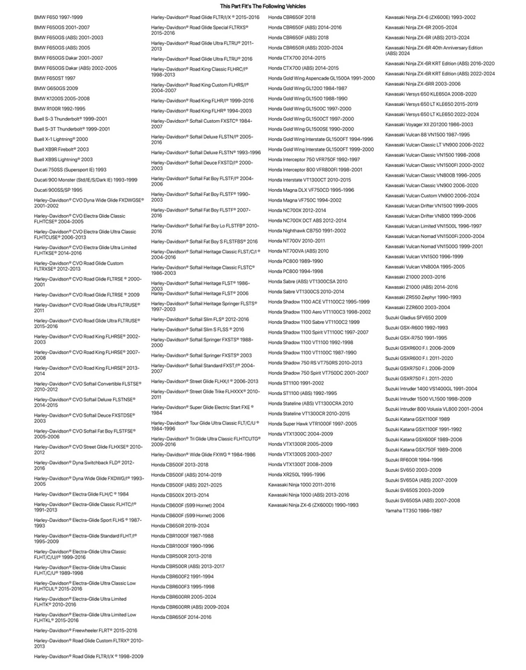 Fork Seals - Fits Harley-Davidson® Electra-Glide Ultra Limited FLHTK® 2010-2016 Foto 2 de 4