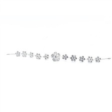 10.63  Beautiful Crystal Flower Mix Hair Pin