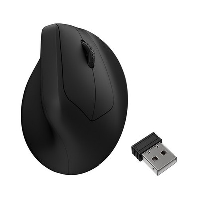 KEYCHRON Keychron M5 8K - Kabellose, Vertikale Ergo Maus, Schwarz