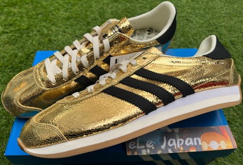 Adidas Originals COUNTRY OG JQ5110 Gold Metallic/Core Black Damen Sneaker - Bild 1 von 8