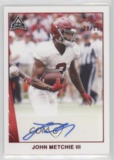 2021 Leaf Memories 1990 Base Red Spectrum 20/25 John Metchie III Auto 1b53