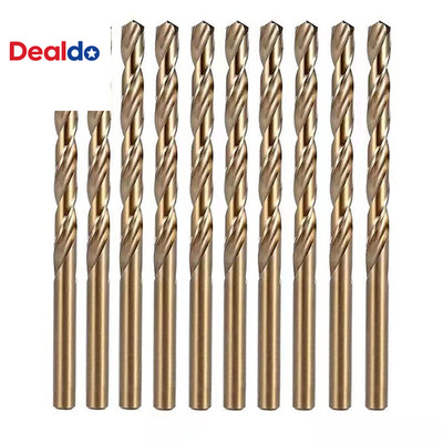5/32 Inch Cobalt Drill Bit Set, M35 Jobber Length Twist Drill Bits,Suitable for