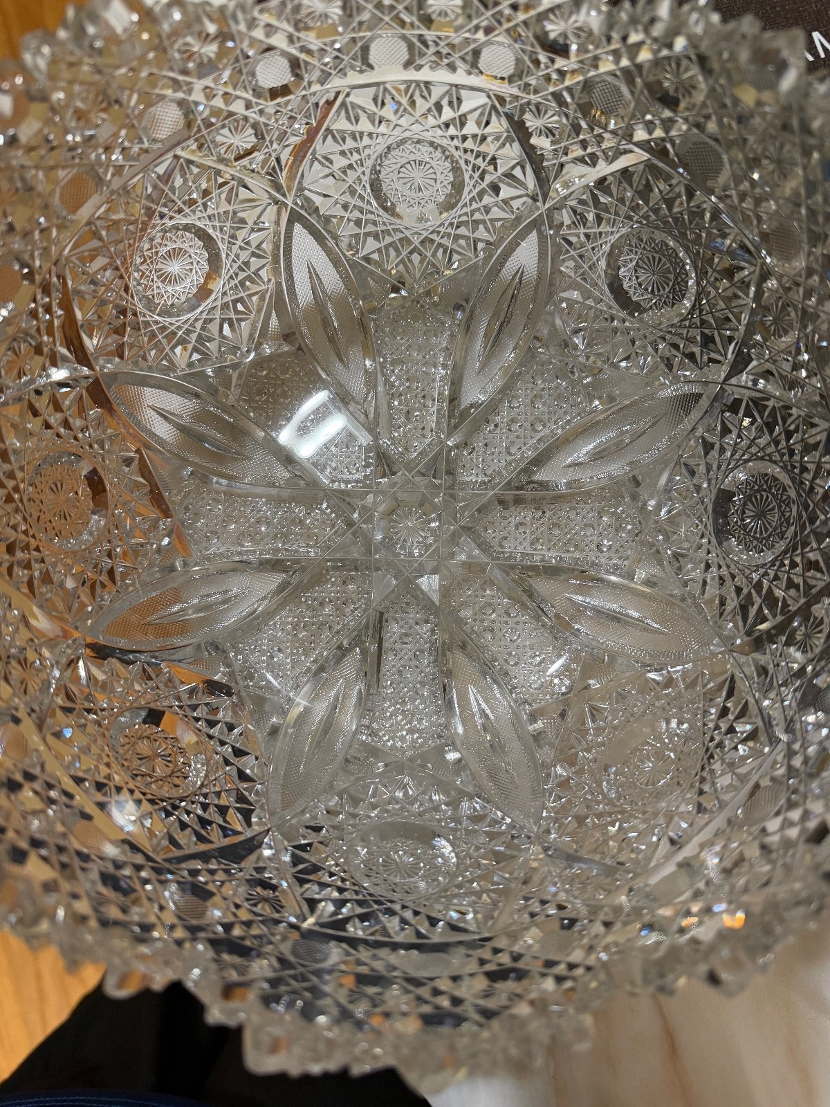 Authentic American Brilliant Cut Glass (ABCG) • Made around 1890-1910 • Hand-cut