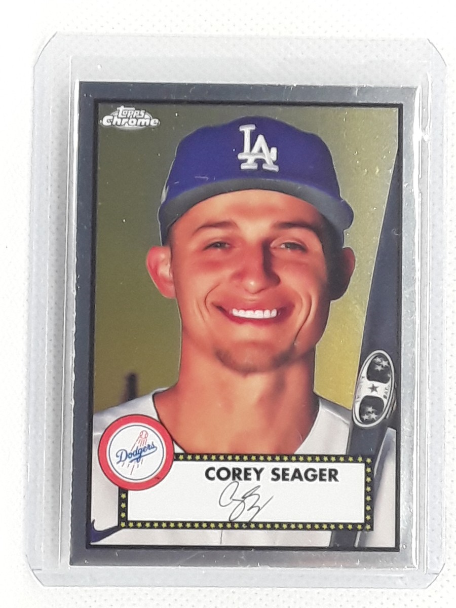 その他 COREY SEAGER Topps Chrome auto blue 2016 Topps Chrome Corey Seager Blue Refractor Auto Rookie RC