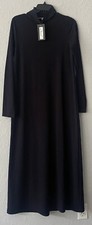 BRYN WALKER WOMENS MOCK LARA INDACO (BLACK) NWT DRESS SIZE SMALL