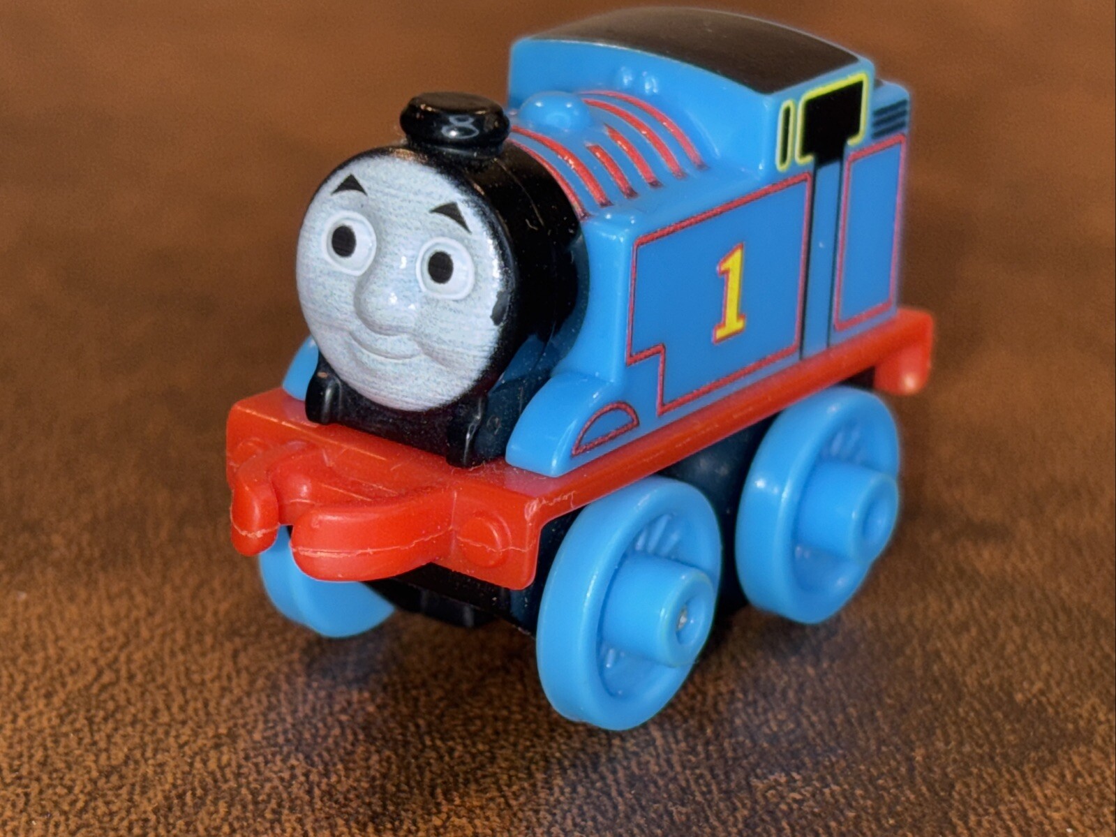 ‘14 Thomas The Train TrackMaster Small Push Along DieCast PVC Train #K15D Thomas