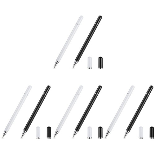 Set of 4 Double-headed Stylus Sensitivity Capacitive Touch Screen Pen - 第 1/12 張圖片