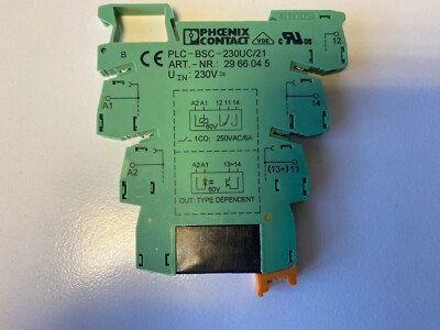 Phoenix Contact PLC-BSC-230UC/21 Relaissockel 10 St.