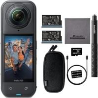 Insta360 X5 Waterproof 8K 360 Video 72MP Photo Action Helmet Camera Selfie Kit
