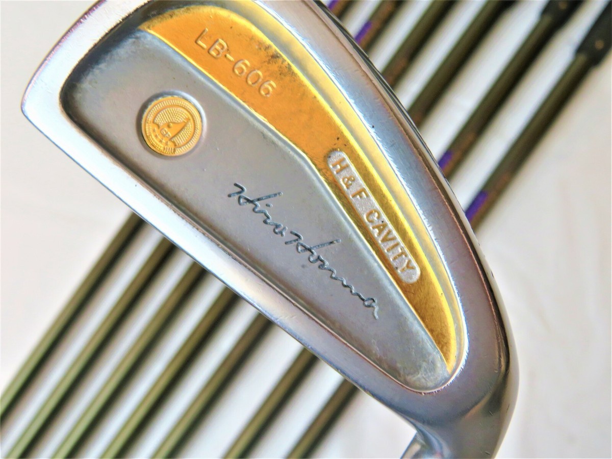 HONMA LB-606 H&F 4STAR GOLD LINE 8PC R-FLEX IRONS SET GOLF HONMA LB-606 H&F 4STAR GOLD LINE 8PC R-FLEX IRONS SET GOLF