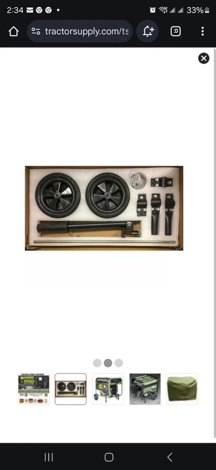 Sportsman 4000W Doble Combustible Generador Exterior Equipo de Energía Preparación para Emergencias Foto 3 de 4