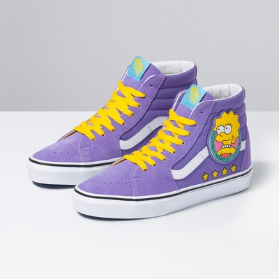 vans sk8 hi simpsons