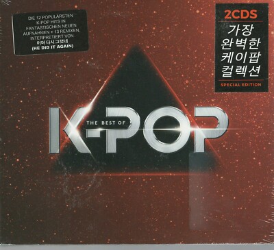 CD - The Best of K-POP - He did it Again - 2 CD - Digipak