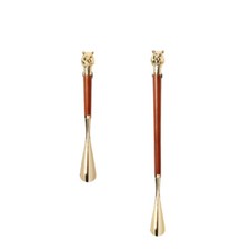 1PC Tiger Head Metal Long Handle Shoe Horn Shoehorn Accessories 32/46cm USA