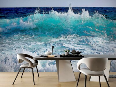 3D Meer Welle ZHUC018 Tapete Wandbild Fototapete Alius Herb Zoe