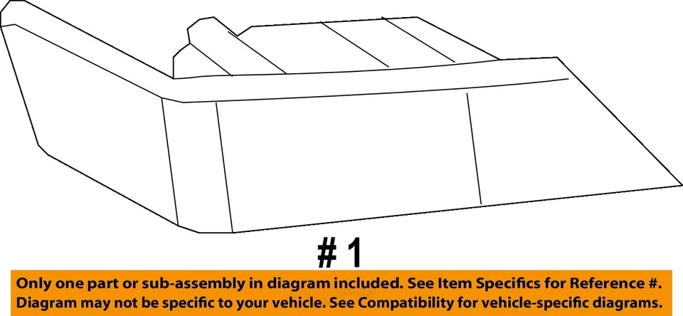 Оригинальный передний парковочный и боковой фонарь для Jeep Chrysler 68004181AC - Изображение 2 из 2