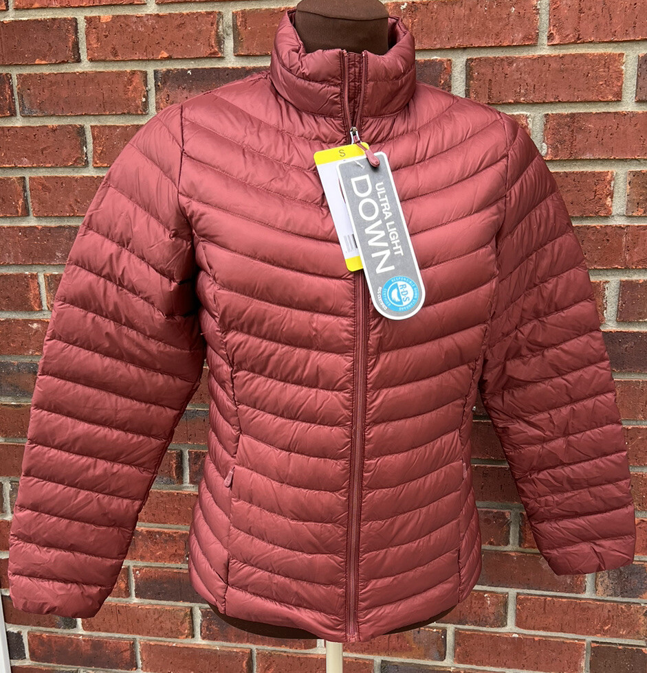 NWT 32 Degrees Soft shell Ultra Light 90% Down Puffer Jacket S