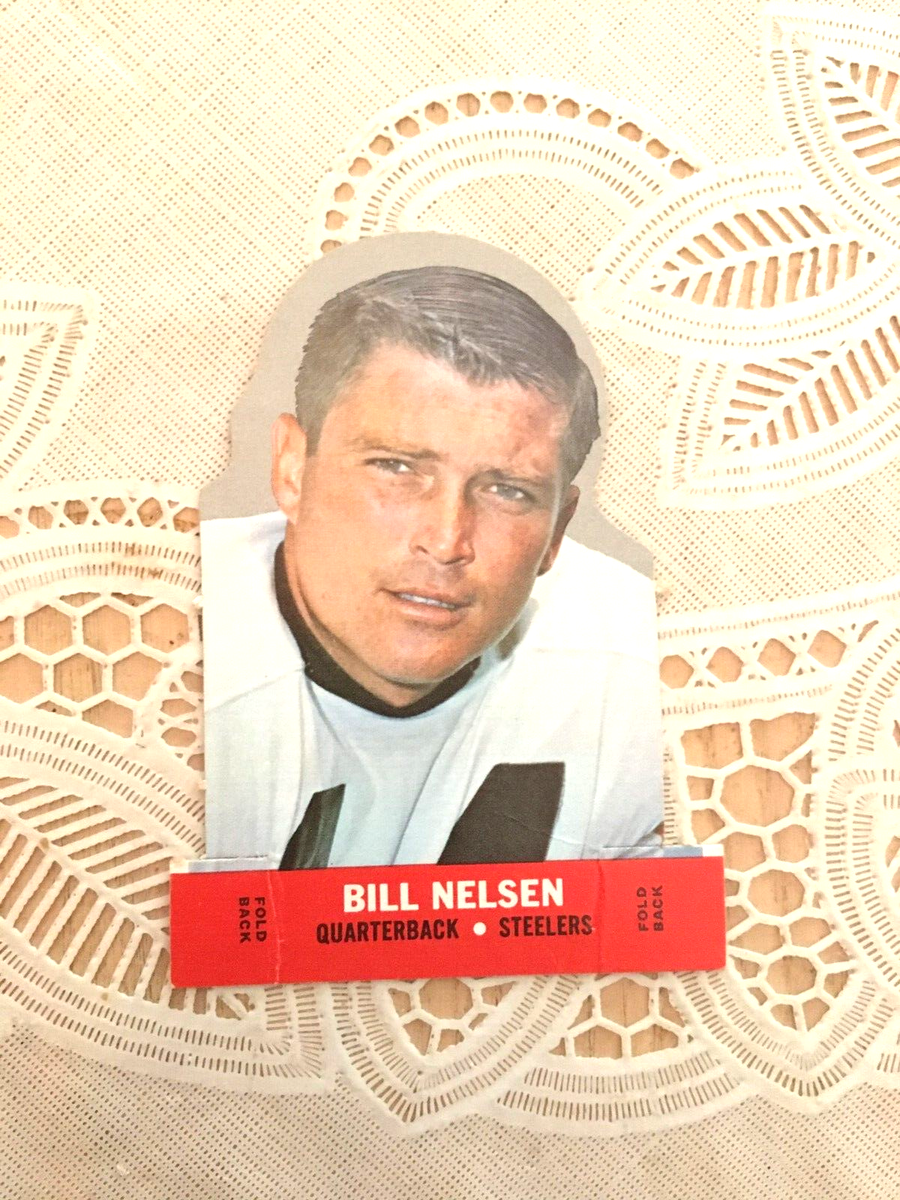 VINTAGE 1968 TOPPS STAND-UPS BILL NELSEN VG OLD PITTSBURGH
