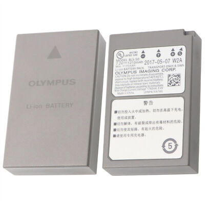 Original Olympus BLS-50 Battery For PEN E-PM3 E-M10 EPL5 E-PL6 E-M10IV E-M5III