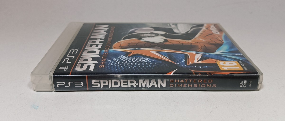 SONY PLAYSTATION 3 PS3 PAL SPIDER-MAN SHATTERED DIMENSIONS VIDEO