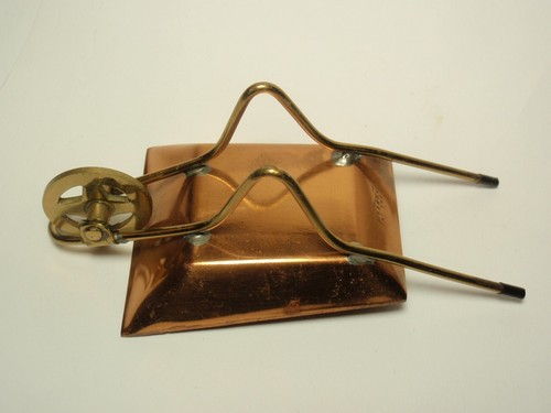 Vintage Small Copper Brass Wheelbarrow Figure Korea - Bild 9 von 11