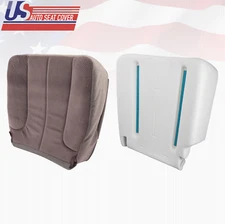 2003 For Dodge Ram 2500 SLT Driver Bottom fabric Seat Cover and Foam Cushion Tan