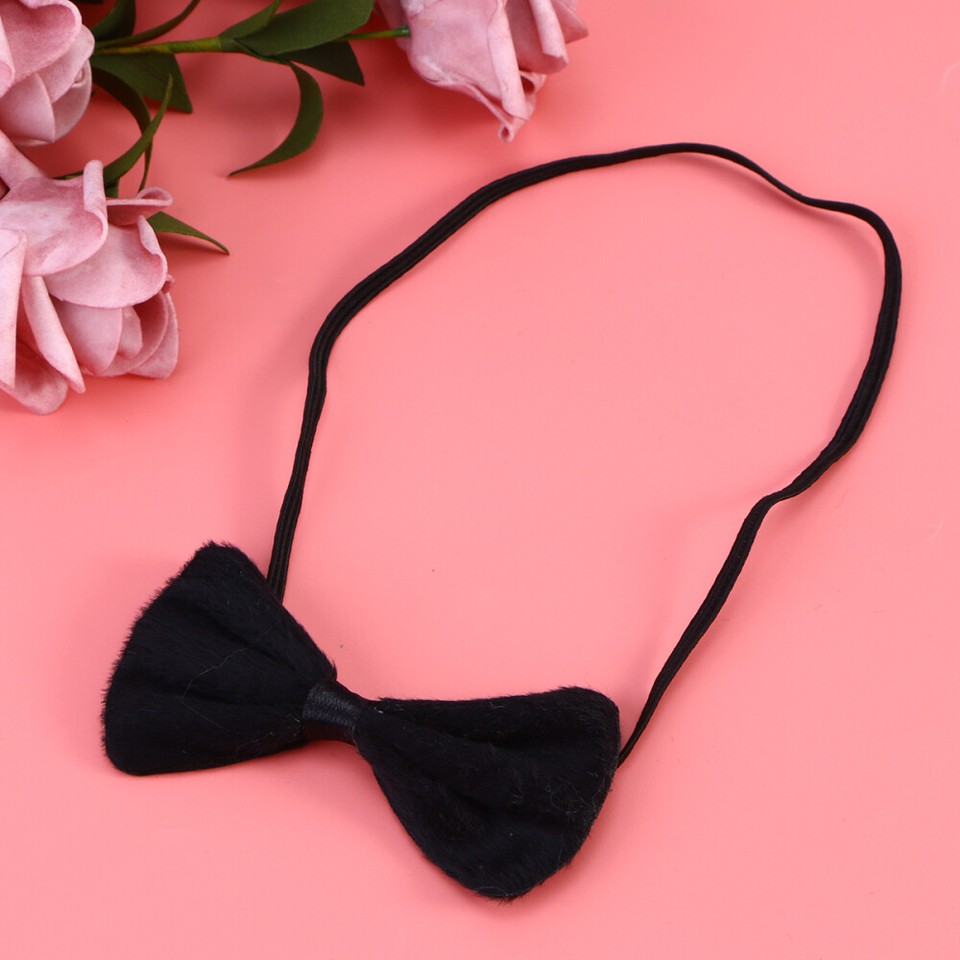 3 Pcs Cat Role Play Costume Ears Headband Bow Ties Cartoon Cosplay eBay