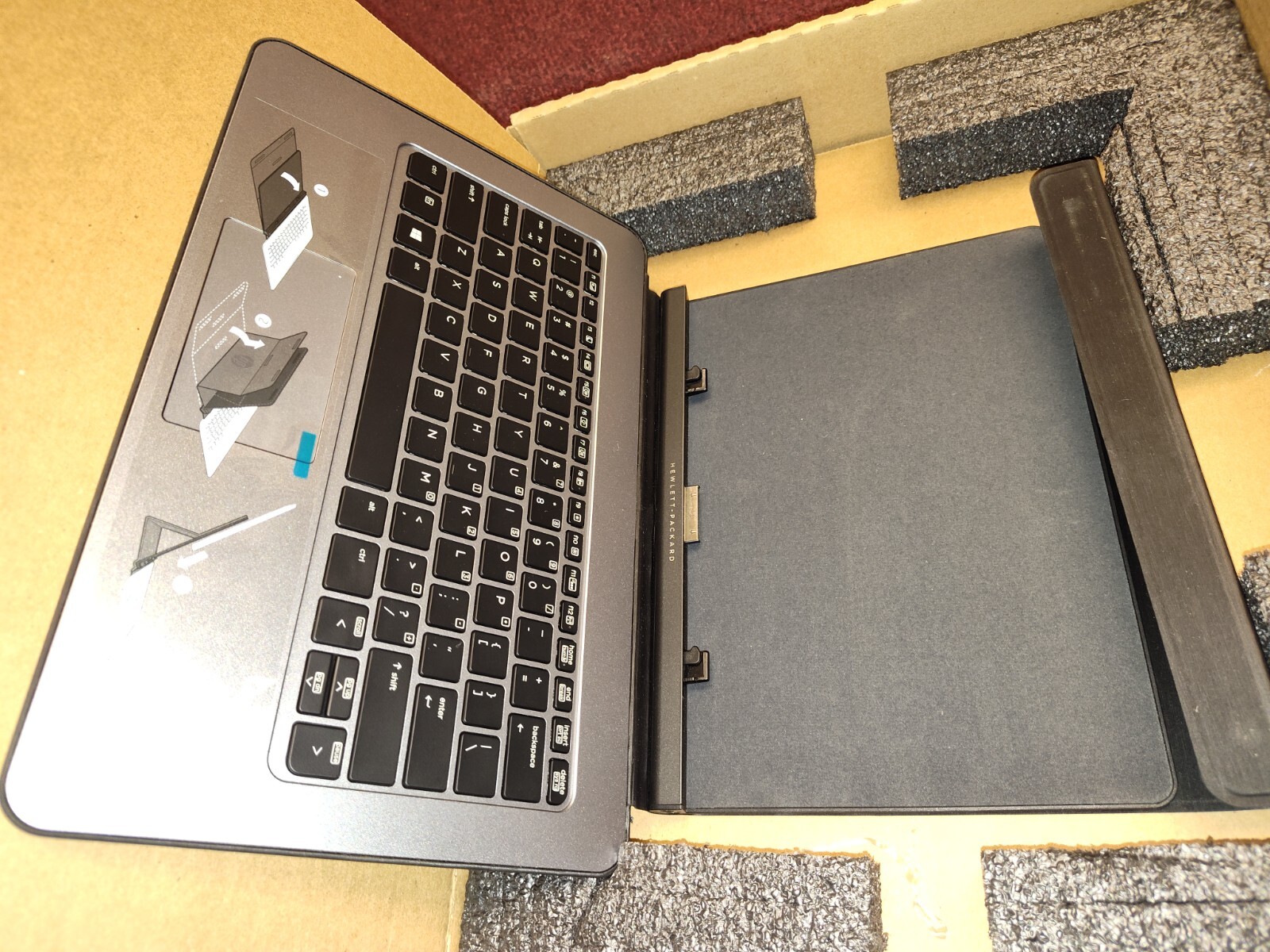 Genuine HP Pro 612 G1 US Travel Keyboard G8X15AV#ABA 778779-001 