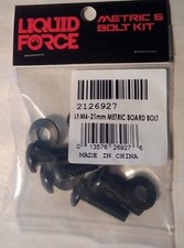 Liquid Force M6-21mm Metric Board / Binding Bolt Kit