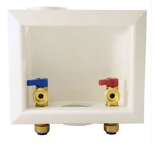 Tectite Apollo 1/2" 1/2 in. Push-To-Connect Washing Machine Outlet Box FSBBOXWM