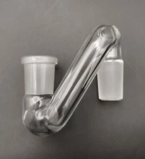 DISCOUNTED 18mm Female-Male Glass Drop Down Attachment Adapter
