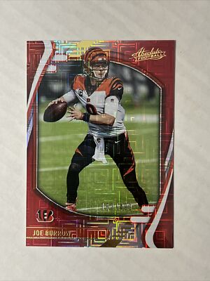 Joe Burrow 2021 Panini Absolute Red Squares /499