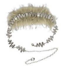 2025 Plush Waist Chain Unique Feature Decorative Body Jewelry Waist Strap Belt