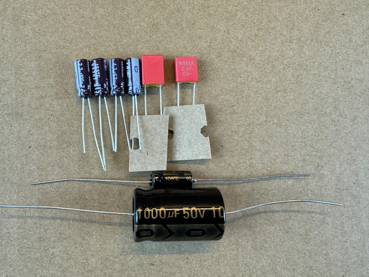 B&O 3404 2202 2402 Recap Kit Turntable Speed Repair Set Capacitors