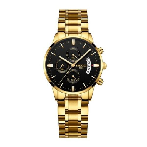 wrist watch for Ladies Women Luxury Chronograph Stylish Quartz Bracelet Fashion  - Picture 1 of 14