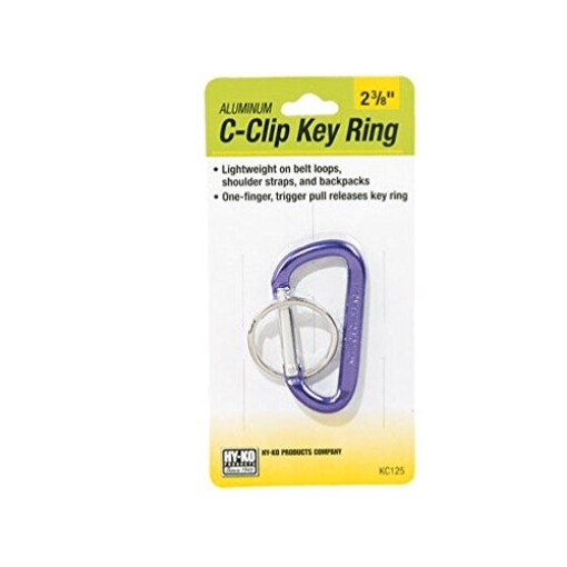 Hy-Ko C-Clip Key Ring 1