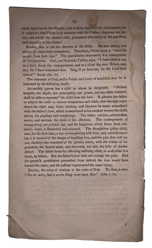 1822, BIBLE SERMON, MATTHEW XXV, PARABLE OF THE SHEEP & GOATS, AMERICAN IMPRINT - Picture 3 of 3
