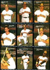 1984 Mothers Cookies SAN DIEGO PADRES Team Set GARVEY GOSSAGE TONY GWYNN NETTLES