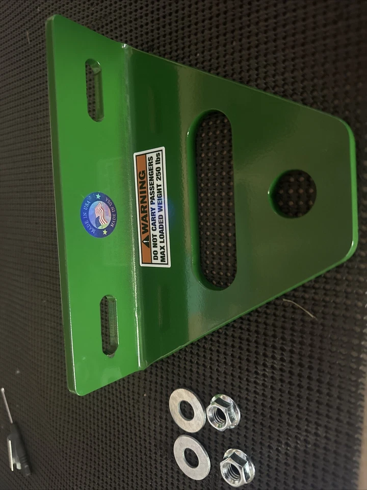 John Deere Mower Hitch. Fits Zero Turn Model Z315E, Z325E And Z 330M.Made In USA - Image 3 of 4