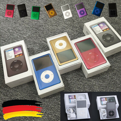  Apple iPod Classic 7. Generation Schwarz 7G 160GB 256GB 1TB 2TB GARANTIE 
