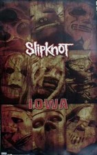 SLIPKNOT 2001 IOWA long promotional poster New Old Stock Excellent Condition